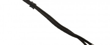 Κορδόνι Αθλητικό Μαύρο Ρυθμιζόμενο