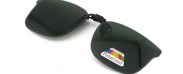 Clip On Flip Up Square Green