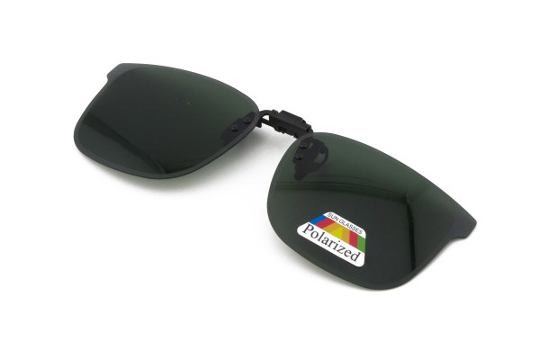 Clip On Flip Up Square Green