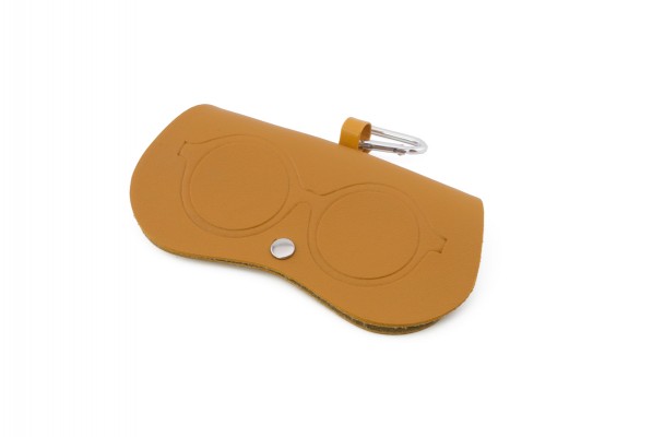 Κρεμαστή Θήκη Γυαλιών Καφέ Cute Portable 