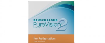 BAUSCH+LOMB PUREVISION 2 FOR ASTIGMATISM Μηνιαίοι Φακοί Αστιγματισμού 6 Φακοί