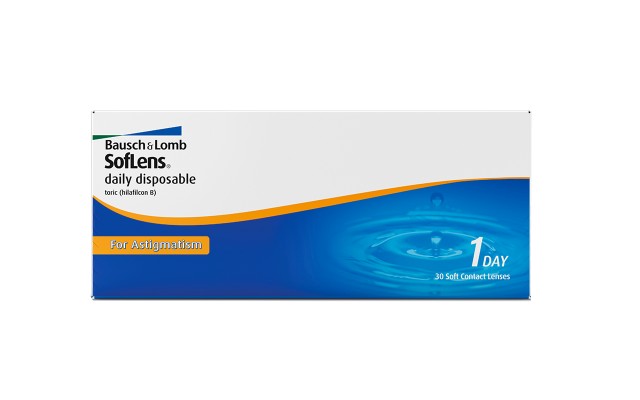 BAUSCH+LOMB SOFLENS DAILY DISPOSABLE FOR ASTIGMATISM Φακοί Ημερήσιοι Αστιγματισμού 30 Φακοί