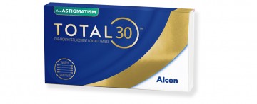 Total 30 for Astigmatism Μηνιαίοι Φακοί Επαφής Αστιγματισμού 3 φακοί