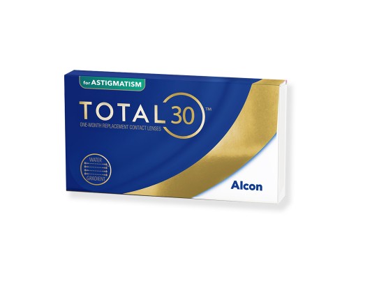 Total 30 for Astigmatism Μηνιαίοι Φακοί Επαφής Αστιγματισμού 3 φακοί