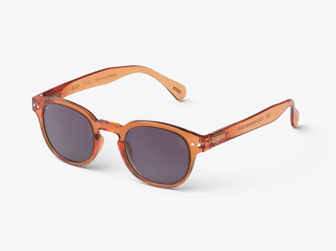IZIPIZI SUN C STADIUM COLLECTION ORANGE SMASH PURPLE LENSES