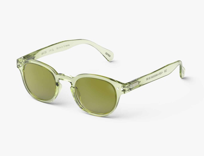 IZIPIZI SUN C STADIUM COLLECTION DYNAMIC GREEN GREEN LENSES