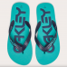 OAKLEY COLLEGE FLIP FLOP FOF100255 64R TEAL BLUE