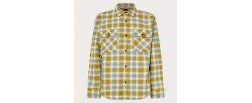 OAKLEY 90S PLAID LS SHIRT FOA407127 9VX PACIFIC/MIST/SULFID CHECK