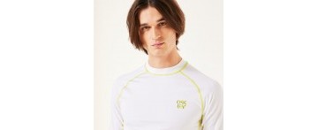 OAKLEY CORAL SS RASHGUARD FOA406871 100 WHITE