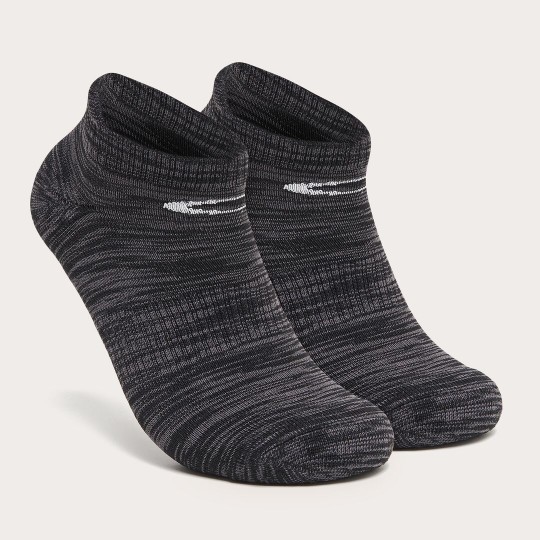 OAKLEY ANKLE TAB SOCK FOS901520 BDL BLACK UNIFORM GREY HTHR 2 Ζεύγη