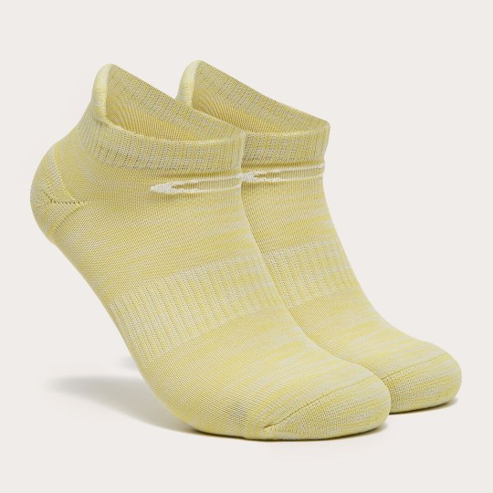 OAKLEY ANKLE TAB SOCK FOS901520 BDN YELLOW COOL GREY HTHR 2 Ζεύγη