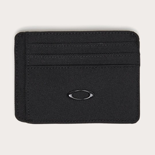 OAKLEY ELLIPSE CARD WALLET FOS901503 02E BLACKOUT