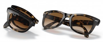 RAY BAN RB 4105 FOLDING WAYFARER 710/51