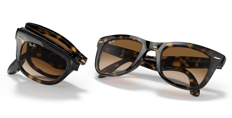 RAY BAN RB 4105 FOLDING WAYFARER 710/51