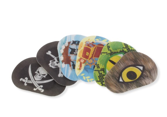 YOJO Αυτοκόλλητα Οφθαλμικά Επιθέματα 5τμχ Διάφορα σχέδια Large 8.4x5.8cm Αγόρι