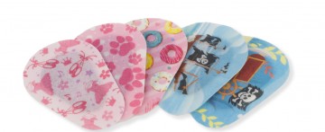 YOJO Αυτοκόλλητα Οφθαλμικά Επιθέματα 5τμχ Διάφορα σχέδια Large 8.4x5.8cm Κορίτσι