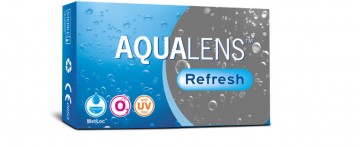 AQUALENS REFRESH Μηνιαίοι Φακοί 3 Φακοί