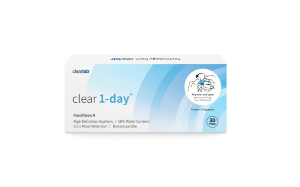Clear 1 Day 30 Pack