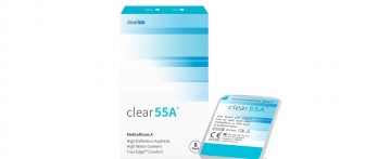 Clear55A Μηνιαίοι Φακοί 6 Pack