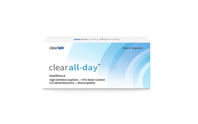 Clear All Day Μηνιαίοι Φακοί 6 Pack