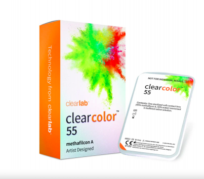 Clearcolor 55 Μηνιαίοι 2 pack