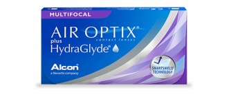 Air Optix Plus HydraGlyde Multifocal Πολυεστιακοί Μηνιαίοι Φακοί 3 φακοί