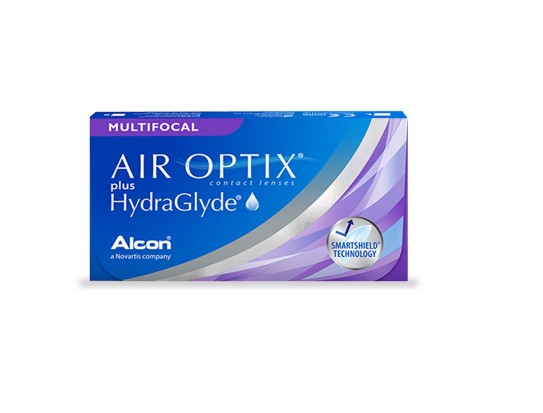 Air Optix Plus HydraGlyde Multifocal Πολυεστιακοί Μηνιαίοι Φακοί 3 φακοί