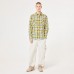 OAKLEY 90S PLAID LS SHIRT FOA407127 9VX PACIFIC/MIST/SULFID CHECK
