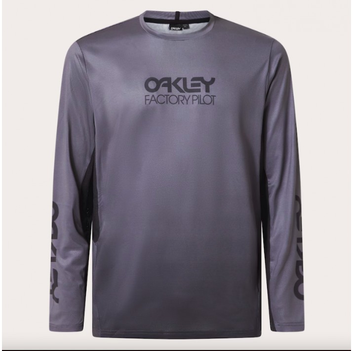 OAKLEY MAVEN COAST LS JERSEY 2.0 FOA406779 05P GRADIENT BLACK GREY