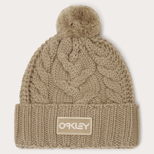OAKLEY HARPER POM BEANIE FOS800024 32F PEBBLE
