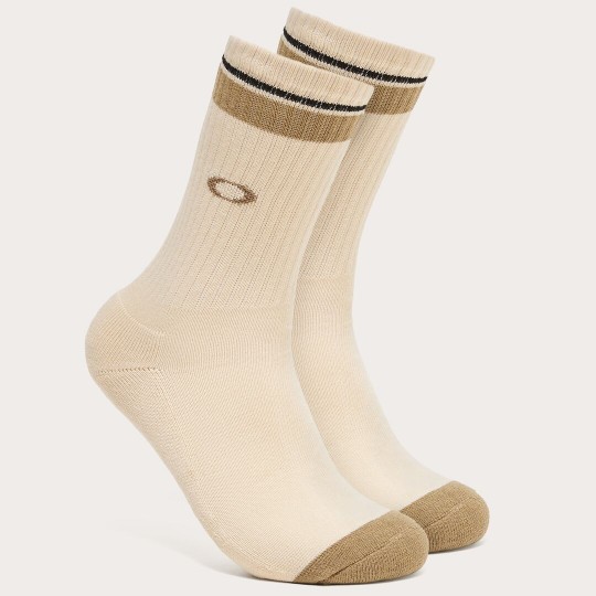 OAKLEY ESSENTIAL SOCKS FOS900271 BCQ PEBBLE/BLACK 3 ΖΕΥΓΗ