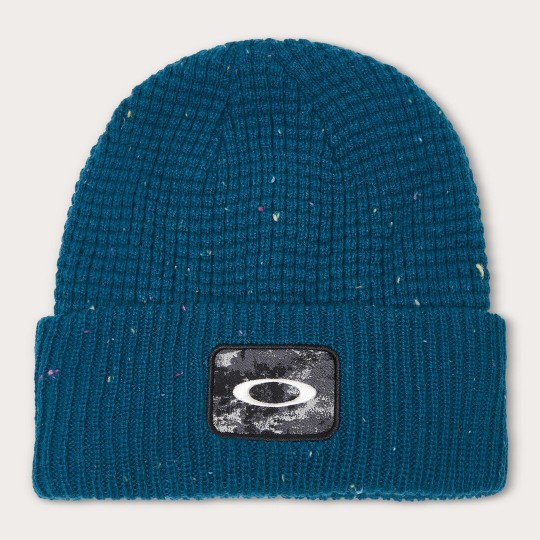 OAKLEY ELLIPSE PATCH WAFFLE BEANIE FOS901658 6NB NEW BALSAM