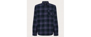OAKLEY PODIUM PLAID LS FLANNEL FOS402573 9QX BLACK/GRAPHITE/AMETHYST