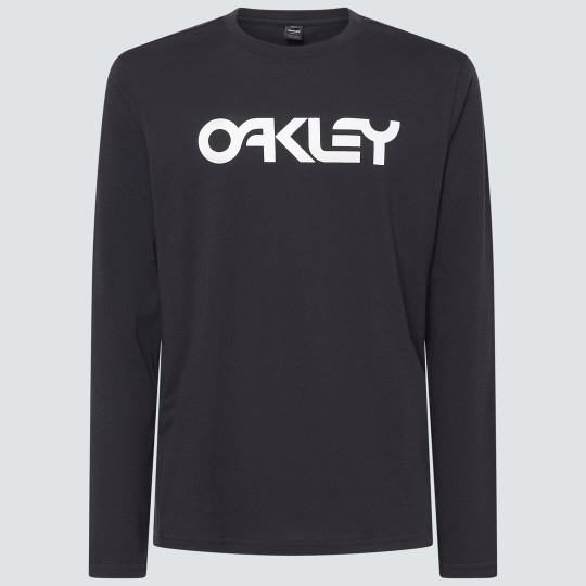 OAKLEY MARK II L/S TEE 2.0 FOA404012 022 BLACK/WHITE