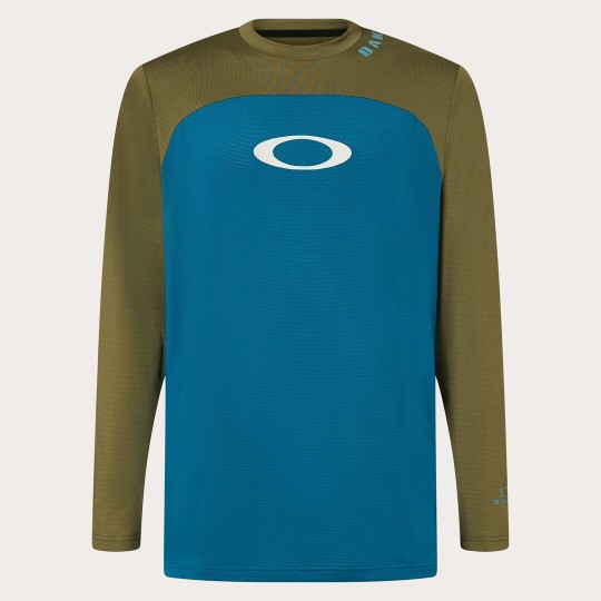 OAKLEY FREE RIDE RC LS JERSEY FOA405473 95X ARMY GREEN NEW BALSAM