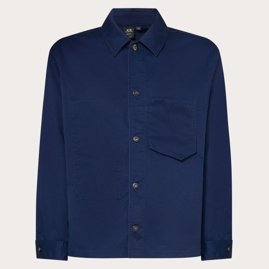 OAKLEY COTTON OVERSHIRT FOA406841 6GA ABYSS
