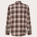 OAKLEY PODIUM PLAID LS FLANNEL FOS402573 9NX COCOA BROWN/MIST/F RED