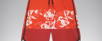 OAKLEY SESSION RC 19'' BOARDSHORT FOA405404 7DA CAMO HIBISCUS AV ORANGE