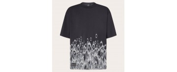 OAKLEY FGL OVERSPRAY TEE 6.0 FOA408800 00G BLACK PRINT