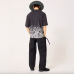 OAKLEY FGL OVERSPRAY TEE 6.0 FOA408800 00G BLACK PRINT