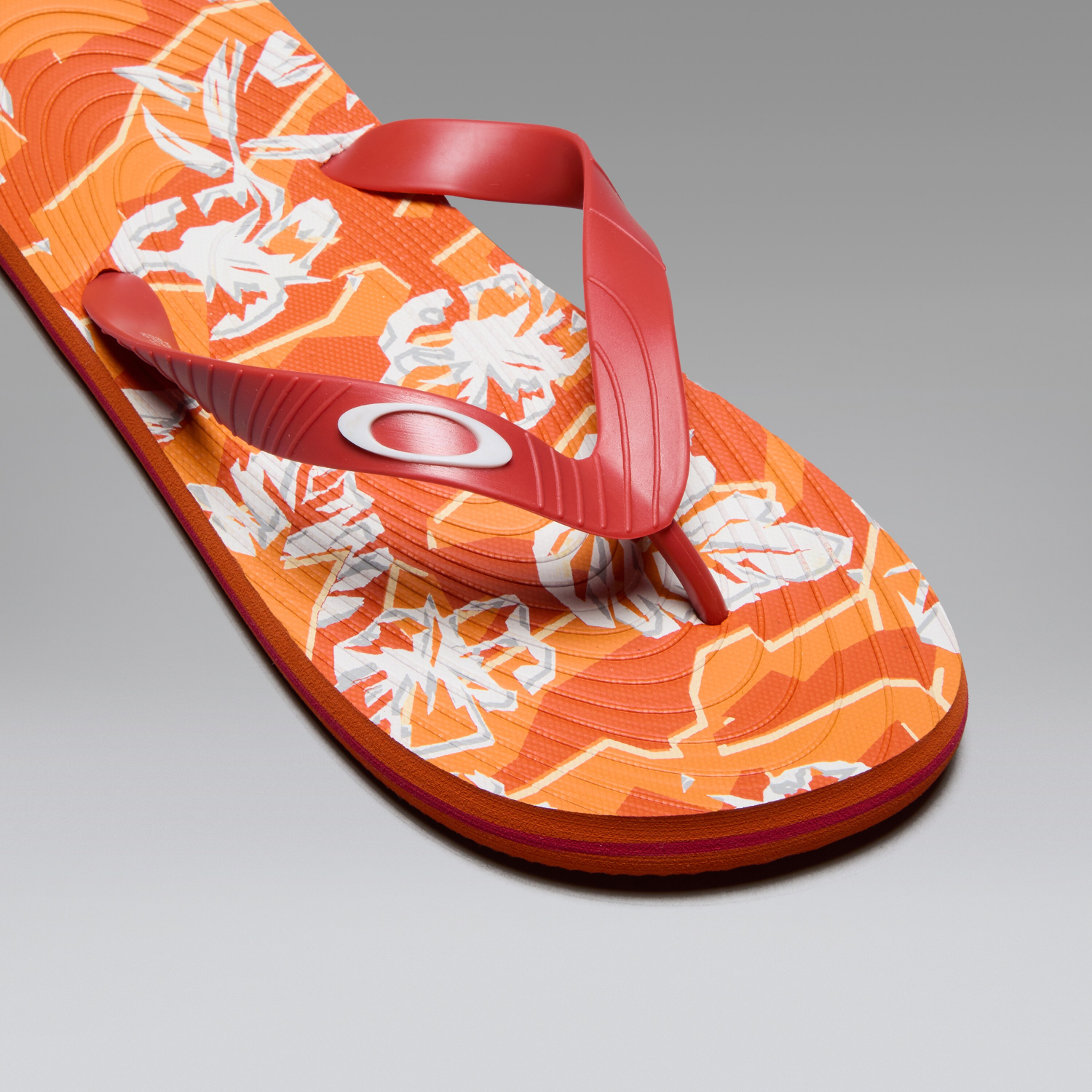 OAKLEY CATALINA FLIP FLOP FOF100423 7DA CAMO HIBISCUS AV ORANGE