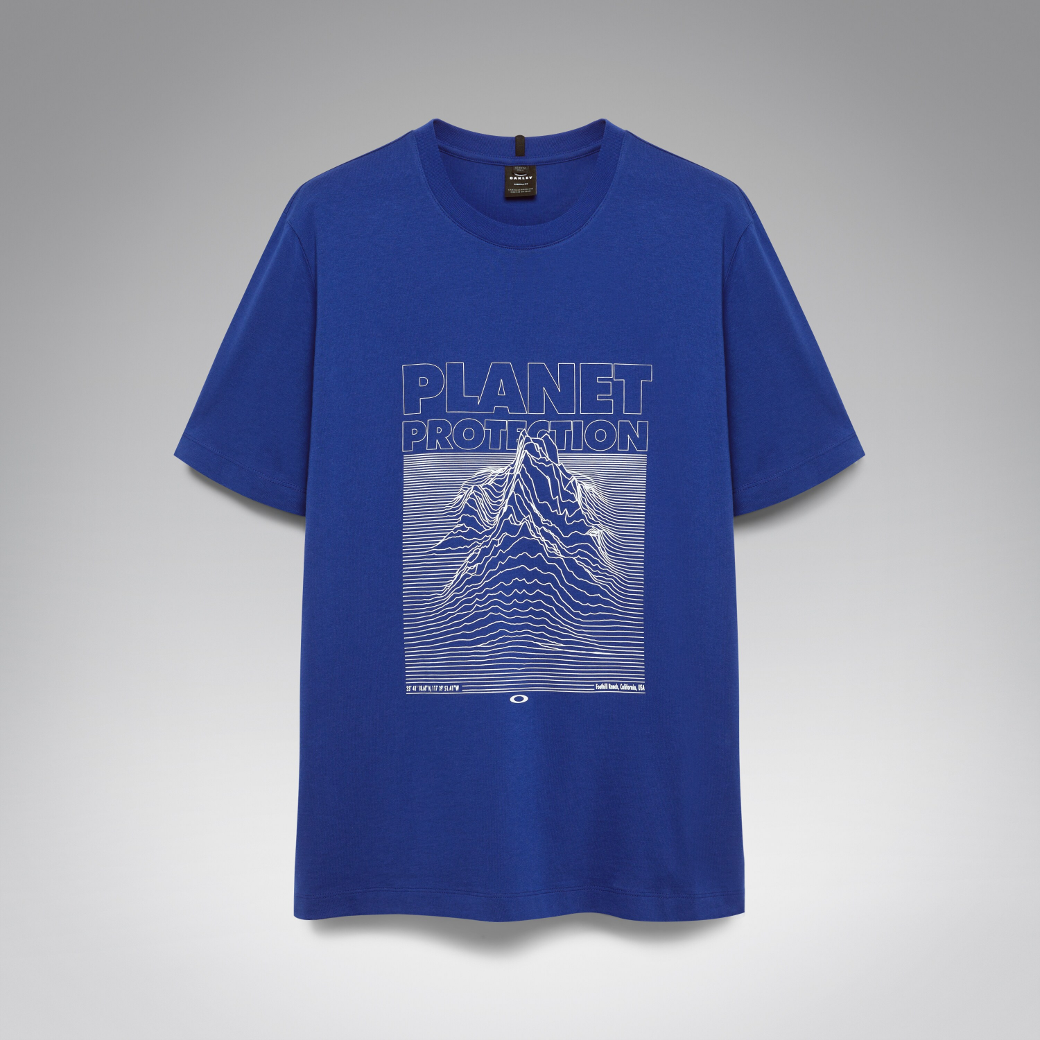 OAKLEY FUTURESCAPE PROTOPIA TEE FOA407939 670 ELECTRIC BLUE