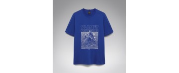 OAKLEY FUTURESCAPE PROTOPIA TEE FOA407939 670 ELECTRIC BLUE