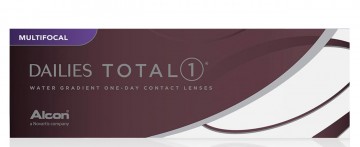 Dailies Total 1 Multifocal Ημερήσιοι Πολυεστιακοί Φακοί Επαφής 30 φακοί