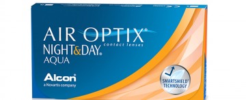Air Optix Night & Day Aqua Μηνιαίοι Φακοί Επαφής Σιλικόνης Υδρογέλης 3 φακοί