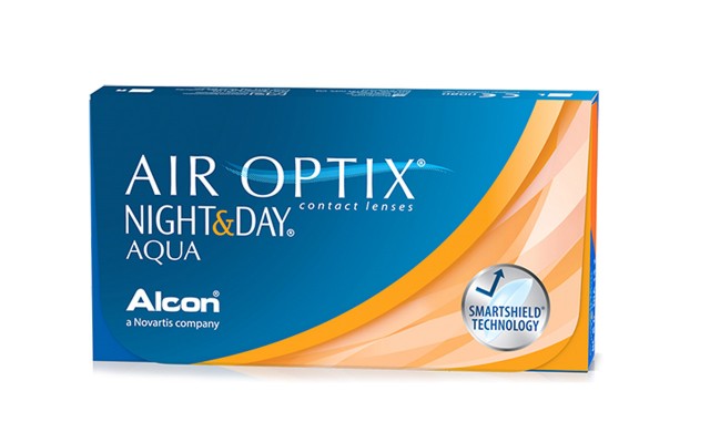 Air Optix Night & Day Aqua Μηνιαίοι Φακοί Επαφής Σιλικόνης Υδρογέλης 3 φακοί
