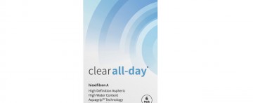 CLEAR ALL DAY Μηνιαίοι φακοί επαφής μυωπίας, υπερμετρωπίας 6 φακοί