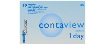 CONTAVIEW ABBERATION CONTROL 1 DAY Ημερήσιοι φακοί επαφής 30 φακοί μυωπίας, υπερμετρωπίας