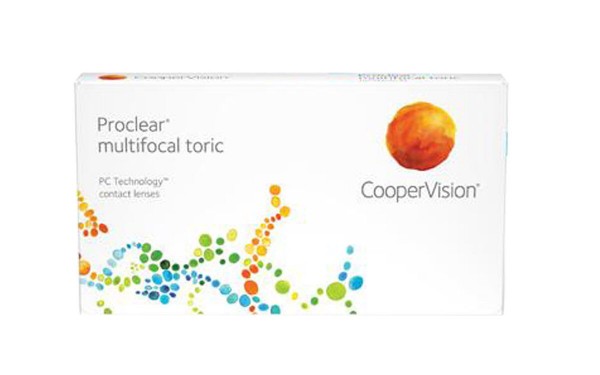 PROCLEAR MULTIFOCAL TORIC Μηνιαίοι πολυεστιακοί φακοί αστιγματισμού 3 φακοί