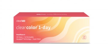 CLEAR COLOR 1 DAY Ημερήσιοι έγχρωμοι φακοί 10 φακοί